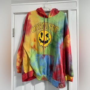 Shein graphic sweat jacket